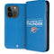 NBA Oklahoma City Thunder Standard - Blue iPhone 15 Pro Folio Case
